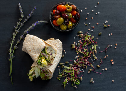 Chicken Wrap - Fabienne Jardim