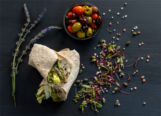 Chicken Wrap - Fabienne Jardim